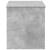 Cutie de depozitare, gri beton, 100x42x46 cm, lemn prelucrat GartenMobel Dekor