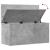 Cutie de depozitare, gri beton, 100x42x46 cm, lemn prelucrat GartenMobel Dekor
