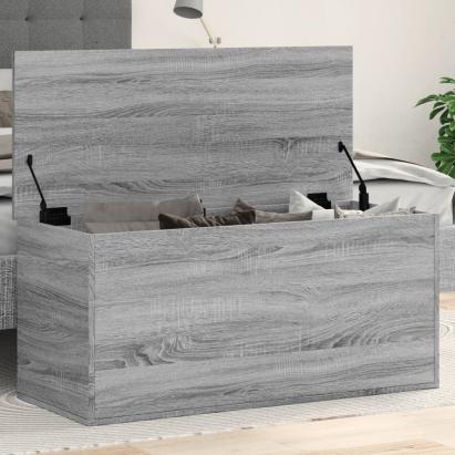 Cutie de depozitare, gri sonoma, 100x42x46 cm, lemn prelucrat GartenMobel Dekor