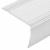Profile trepte în formă de L, 15 buc, argintiu, 90 cm, aluminiu GartenMobel Dekor