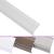Profile trepte în formă de L, 5 buc, argintiu, 90 cm, aluminiu GartenMobel Dekor