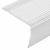 Profile trepte în formă de L, 15 buc, argintiu, 90 cm, aluminiu GartenMobel Dekor