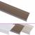Profile trepte în formă de L, 15 buc., maro, 90 cm, aluminiu GartenMobel Dekor