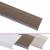 Profile trepte în formă de L, 15 buc., maro, 100 cm, aluminiu GartenMobel Dekor