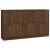 Servante, 2 piese, stejar maro, 60x30x70 cm, lemn prelucrat GartenMobel Dekor