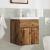 Set mobilier de baie, 2 piese, lemn vechi, lemn prelucrat GartenMobel Dekor
