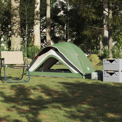 Cort de camping pentru 1 persoană, verde, impermeabil GartenMobel Dekor