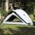 Cort camping, 1 persoane, alb, țesătură opacă, impermeabil GartenMobel Dekor