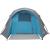 Cabină cort de camping, 4 persoane, albastru, impermeabil GartenMobel Dekor