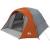 Cort de camping pentru 6 persoane, gri/portocaliu, impermeabil GartenMobel Dekor