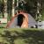 Cort de camping pentru 6 persoane, gri/portocaliu, impermeabil GartenMobel Dekor