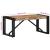Masuta de cafea multicolora 80x40x35 cm lemn masiv recuperat GartenMobel Dekor