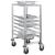 Cărucior cu tăvi cu 6 containere GN 39x55x87 cm oțel inoxidabil GartenMobel Dekor