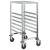 Cărucior cu tăvi cu 6 containere GN 39x55x87 cm oțel inoxidabil GartenMobel Dekor