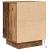 Noptiere cu lumini LED 2 buc Lemn vechi 38x34x50 cm GartenMobel Dekor