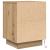 Noptiere cu lumini LED 2 buc Stejar Artisan 38x34x50 cm GartenMobel Dekor