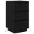Noptiera cu lumini LED Negru 38x34x65 cm GartenMobel Dekor