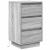Noptiera cu lumini LED Gri Sonoma 38x34x65 cm GartenMobel Dekor