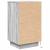 Noptiera cu lumini LED Gri Sonoma 38x34x65 cm GartenMobel Dekor