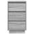 Noptiera cu lumini LED Gri Sonoma 38x34x65 cm GartenMobel Dekor