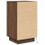 Noptiera cu lumini LED Stejar maro 38x34x65 cm GartenMobel Dekor