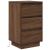 Noptiera cu lumini LED Stejar maro 38x34x65 cm GartenMobel Dekor