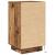 Noptiera cu lumini LED Lemn vechi 38x34x65 cm GartenMobel Dekor