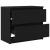 Dulap TV negru 60x35x54 cm lemn prelucrat GartenMobel Dekor