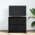 Dulap TV negru 60x35x54 cm lemn prelucrat GartenMobel Dekor