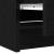 Dulap TV negru 60x35x54 cm lemn prelucrat GartenMobel Dekor