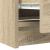 Dulap TV Stejar Sonoma 60x35x54 cm Lemn prelucrat GartenMobel Dekor