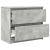 Dulap TV Beton Gri 60x35x54 cm Lemn prelucrat GartenMobel Dekor