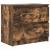 Dulap TV Stejar afumat 60x35x54 cm Lemn prelucrat GartenMobel Dekor