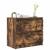 Dulap TV Stejar afumat 60x35x54 cm Lemn prelucrat GartenMobel Dekor