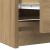 Dulap TV Artisan Stejar 60x35x54 cm Lemn prelucrat GartenMobel Dekor