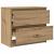 Dulap TV Artisan Stejar 60x35x54 cm Lemn prelucrat GartenMobel Dekor
