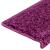 Covorașe scară 20 buc 65x21x4 cm violet GartenMobel Dekor