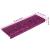 Covorașe scară 20 buc 65x21x4 cm violet GartenMobel Dekor