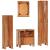 Set mobilier de baie, 4 piese, lemn masiv recuperat GartenMobel Dekor
