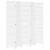 Paravan cameră 5 panouri, alb, lemn masiv paulownia GartenMobel Dekor