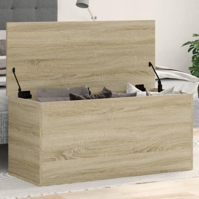 Cutie de depozitare stejar sonoma, 100x42x46 cm, lemn prelucrat GartenMobel Dekor