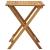 Set de bistro pliabil, 3 piese, cu perne, lemn masiv de acacia GartenMobel Dekor
