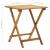 Set de bistro pliabil, 3 piese, cu perne, lemn masiv de acacia GartenMobel Dekor
