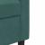 Set canapele cu perne/rulouri, 3 piese, verde închis, catifea GartenMobel Dekor