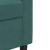 Set canapele cu perne/rulouri, 2 piese, verde închis, catifea GartenMobel Dekor