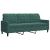 Set canapele cu perne/rulouri, 2 piese, verde închis, catifea GartenMobel Dekor