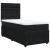 Pat box spring cu saltea, negru, 80x200 cm, catifea GartenMobel Dekor
