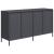 Dulap, antracit, 135x39x73,5 cm<br />, oțel laminat la rece GartenMobel Dekor