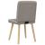 Scaune de sufragerie, 4 buc., gri taupe, material textil GartenMobel Dekor