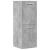 Set mobilier de baie, 4 piese, gri beton, lemn compozit GartenMobel Dekor